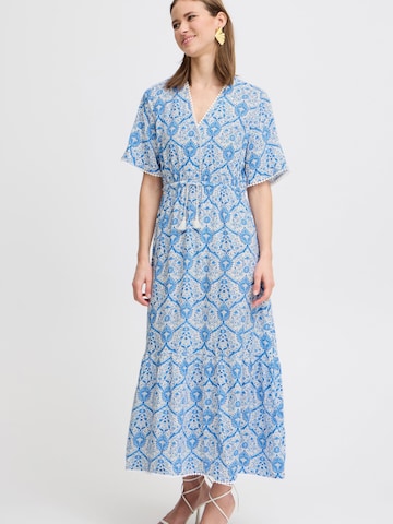 Robe ' HALBA ' b.young en bleu : devant