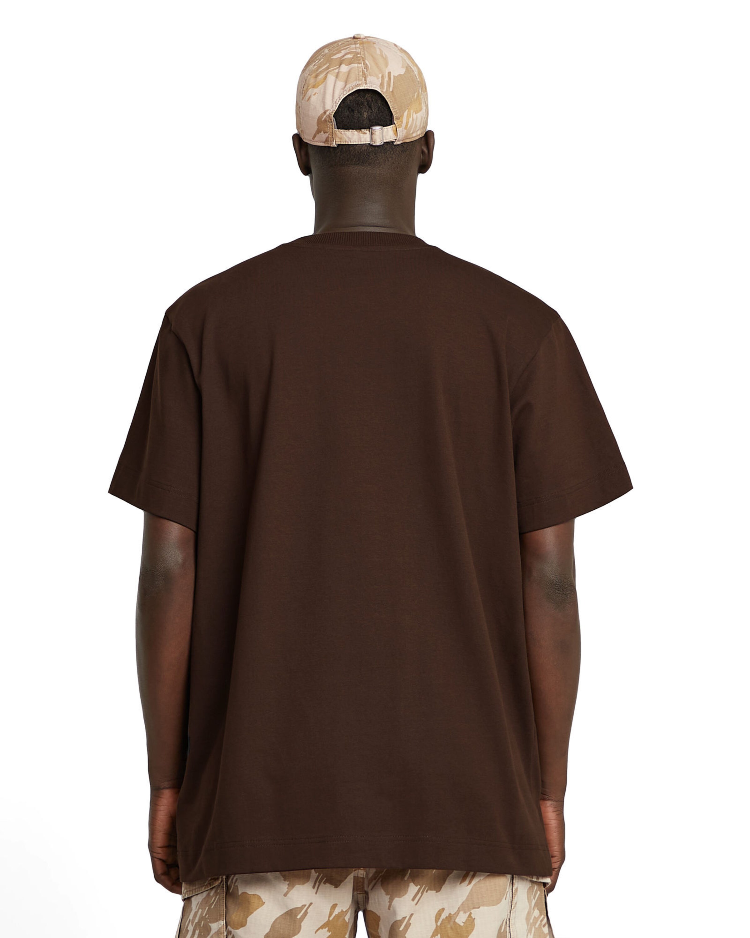 G-STAR T-Shirt 'Essential' in Braun