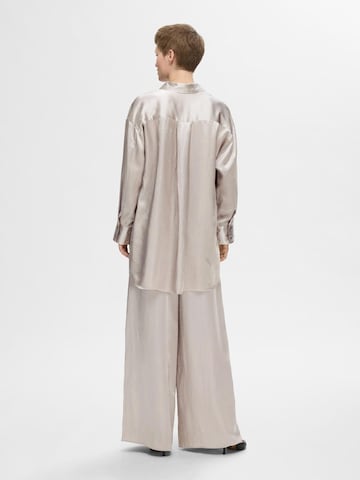 SELECTED FEMME Bluzka 'SLFSELENE' w kolorze szary