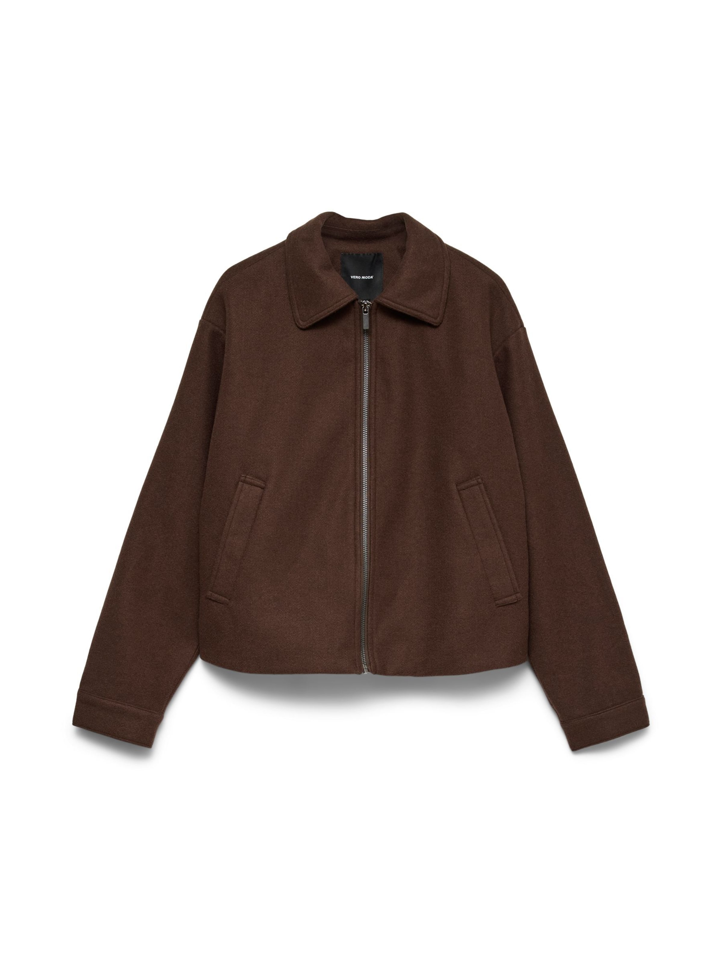 VERO MODA Between-Season Jacket 'VMIda' in Brown: front