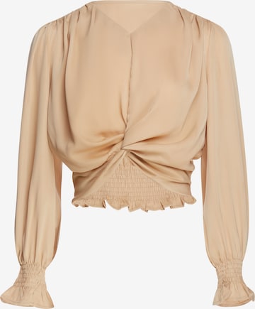usha BLACK LABEL - Blusa em bege: frente