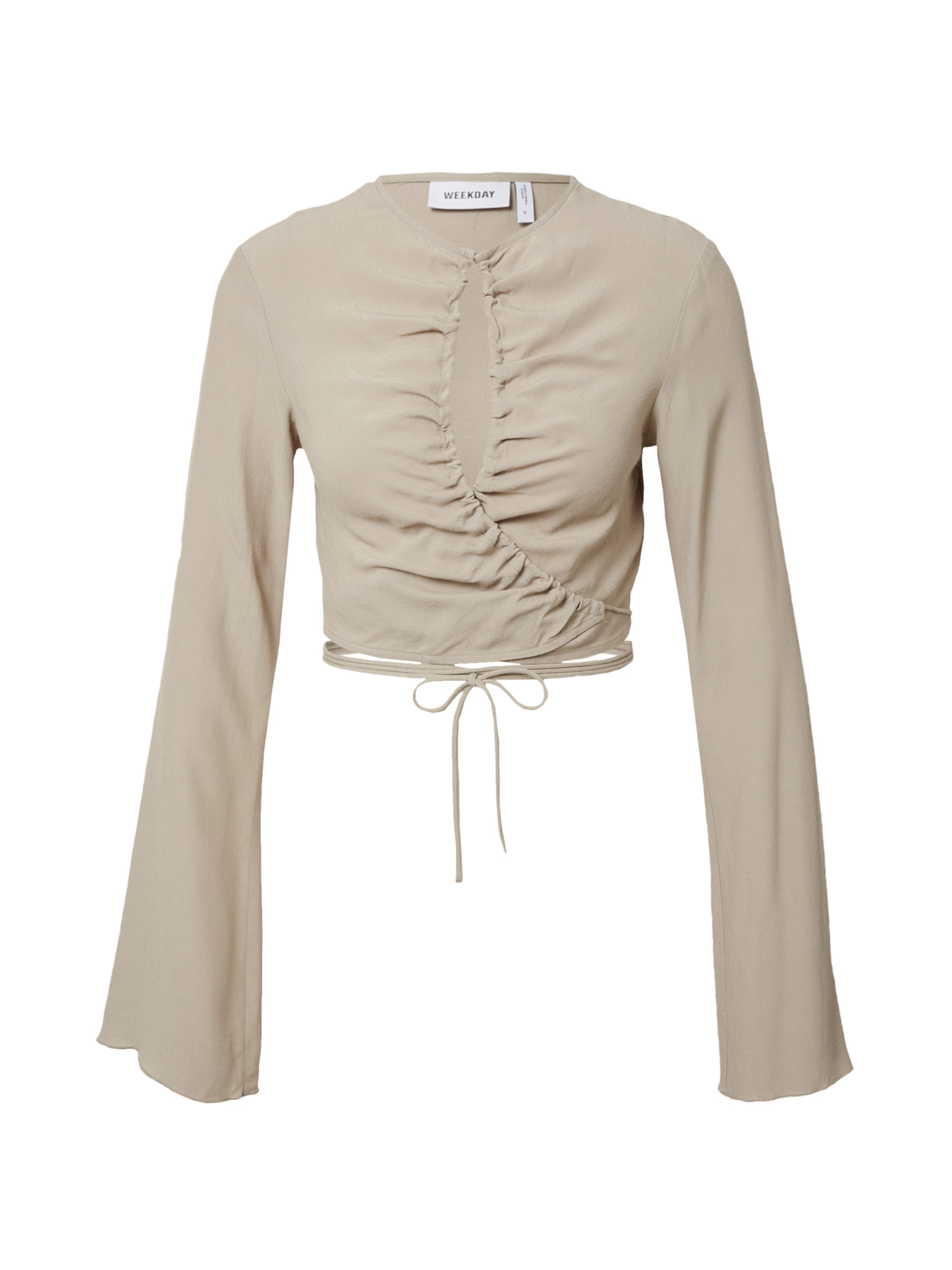 WEEKDAY Блузка 'Cassie' в Серый: спереди