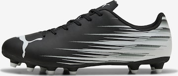 PUMA Soccer Cleats in Black: front