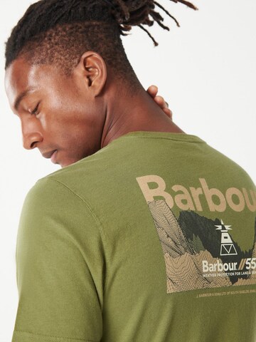 Barbour - Camisa 'Kentrigg' em verde