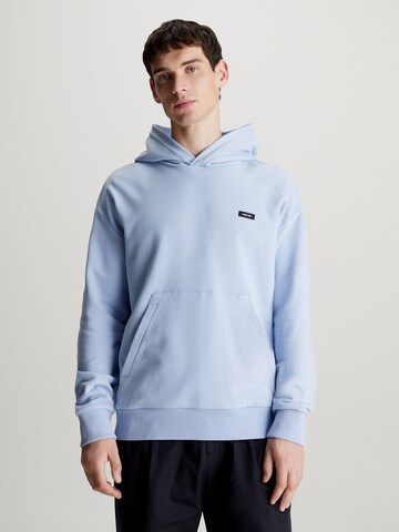 Calvin Klein Sweatshirt in Blauw: voorkant