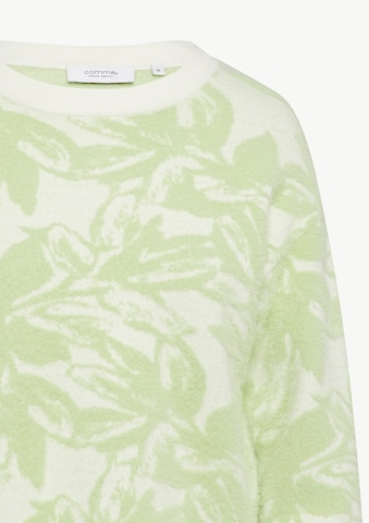 Pull-over comma casual identity en blanc