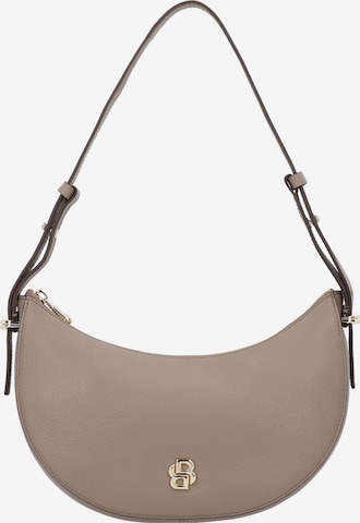 Sac bandoulière BOSS en marron : devant
