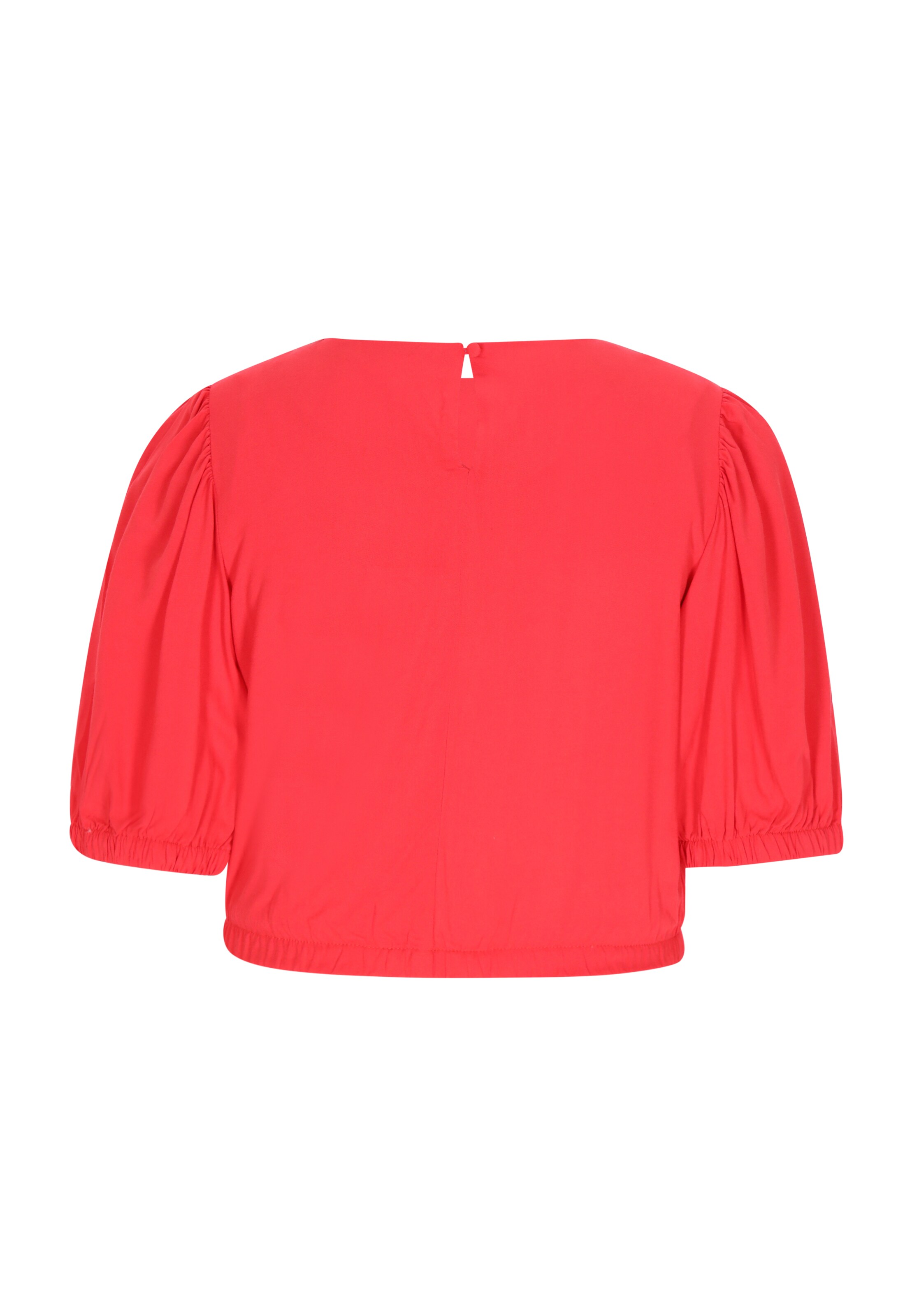 swirly Bluse 'Spring Summer' in Rot