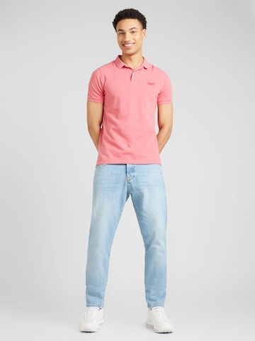 Superdry Shirt 'Classic' in Roze