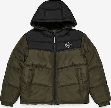 Threadboys Between-Season Jacket in Green: front