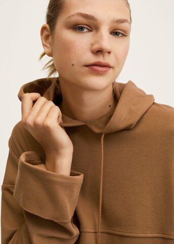 MANGO Sweatshirt 'andrea' in Braun