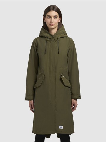 khujo Between-seasons parka 'RAYANA' in Green: front