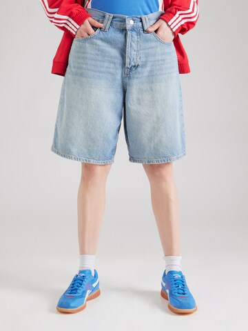 Loosefit Jean 'MONTANA' Free People en bleu : devant