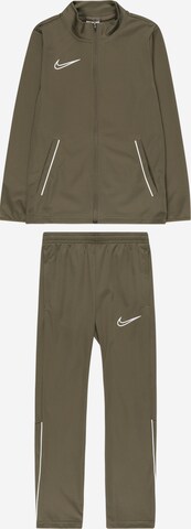 Completo per l'allenamento di NIKE in verde: frontale