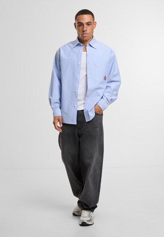 Regular fit Camicia 'Another Yankees' di Another Cotton Lab in blu