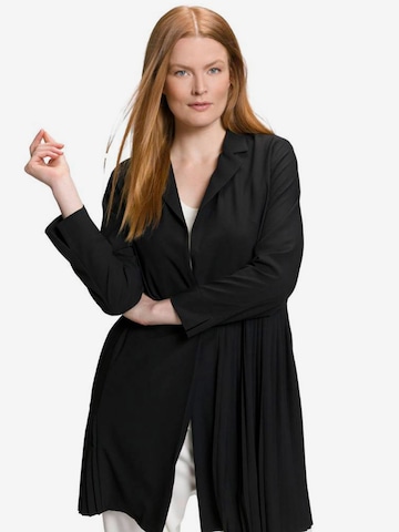 Ulla Popken - Blazer en negro: frente