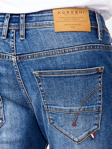 KOROSHI Regular Jeans in Blue