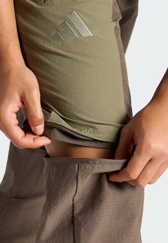 Regular Pantalon outdoor 'Xperior Utilitas' ADIDAS TERREX en vert