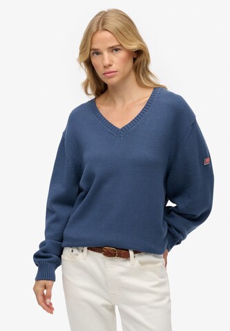 Superdry & Co Trui in Blauw: voorkant