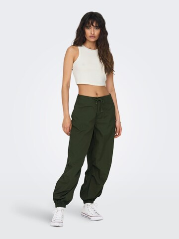 ONLY Loosefit Broek 'Joan' in Groen