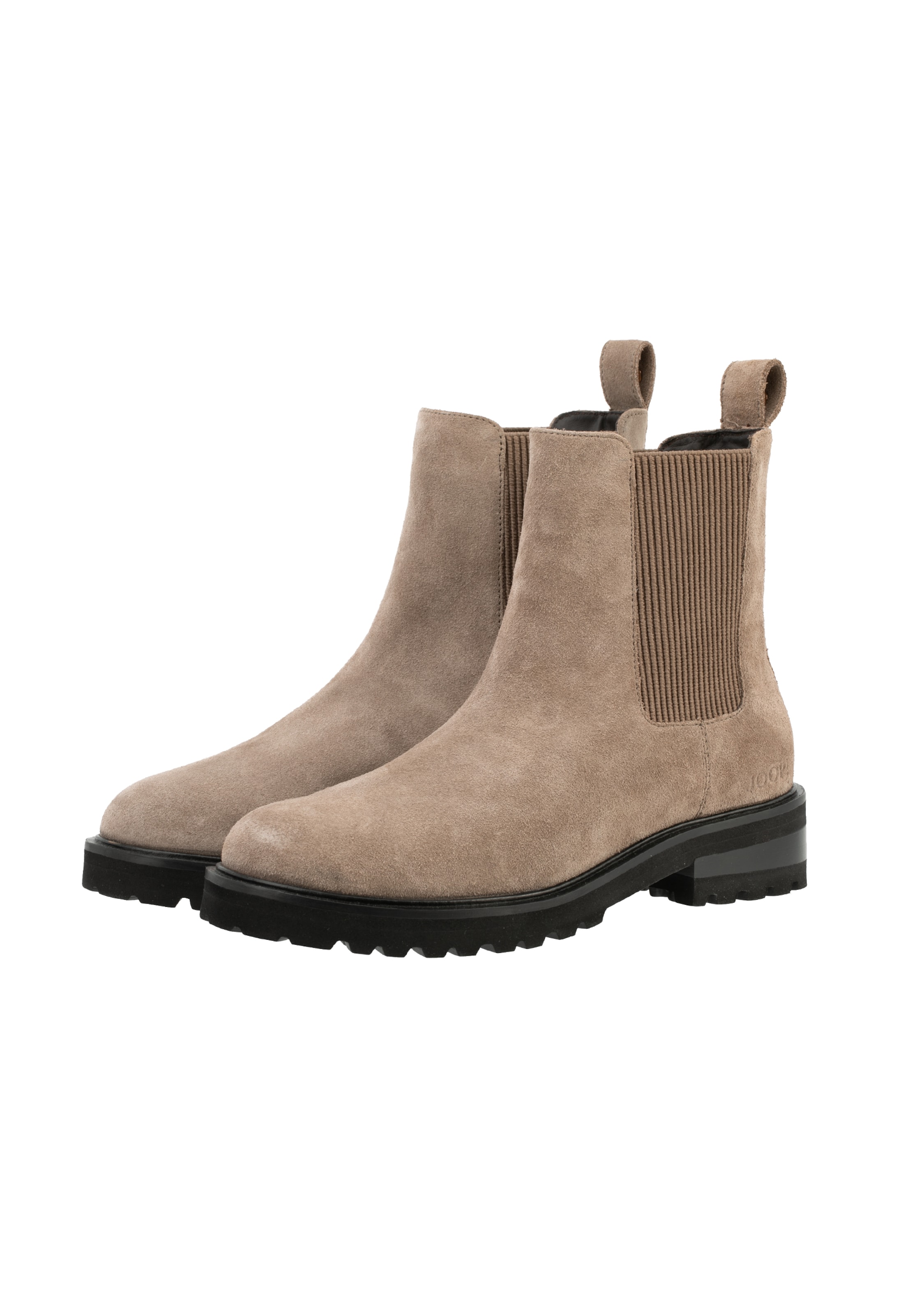 JOOP! Chelsea Boots 'Velluto Maria' in Braun