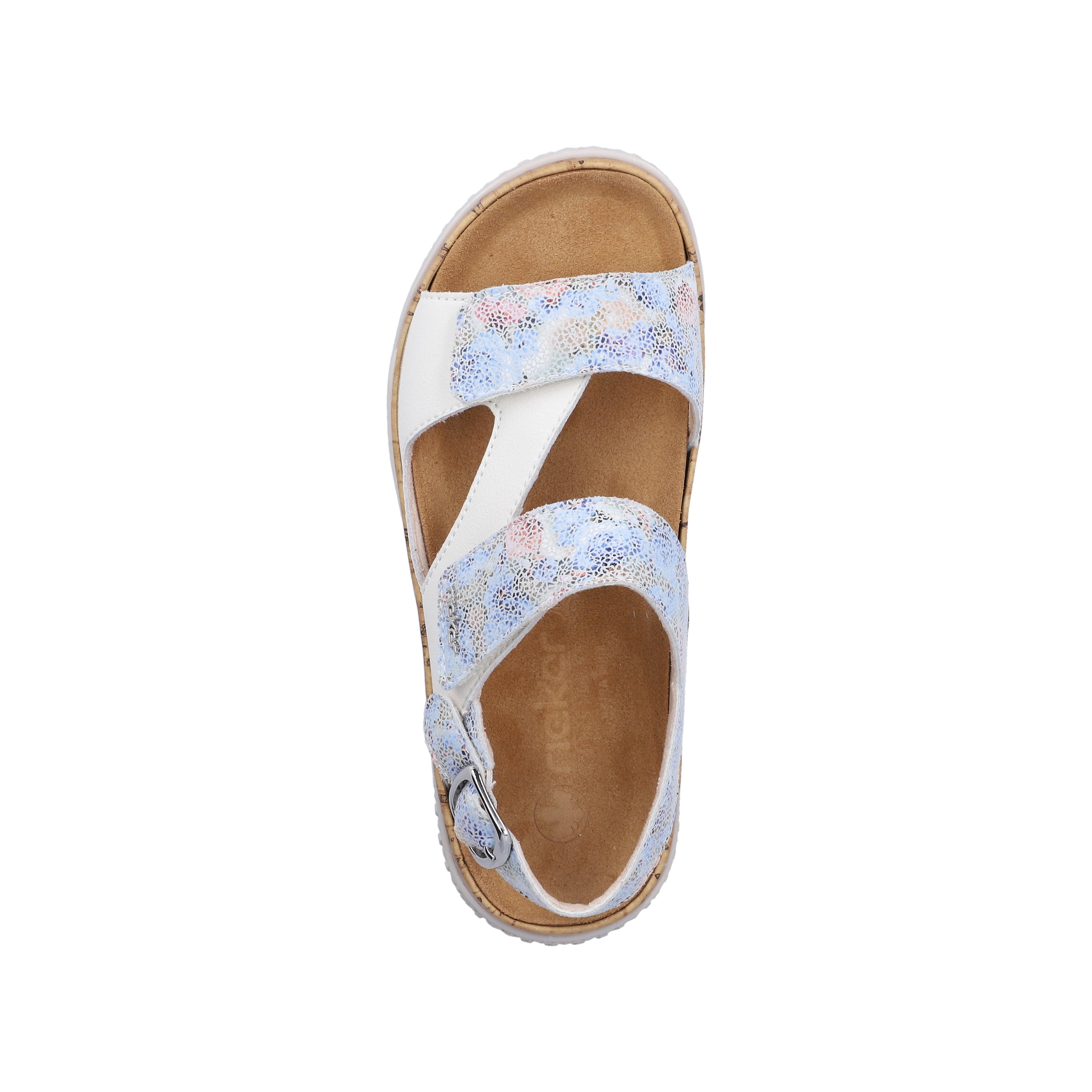 Rieker Strap Sandals 'V0316' in White