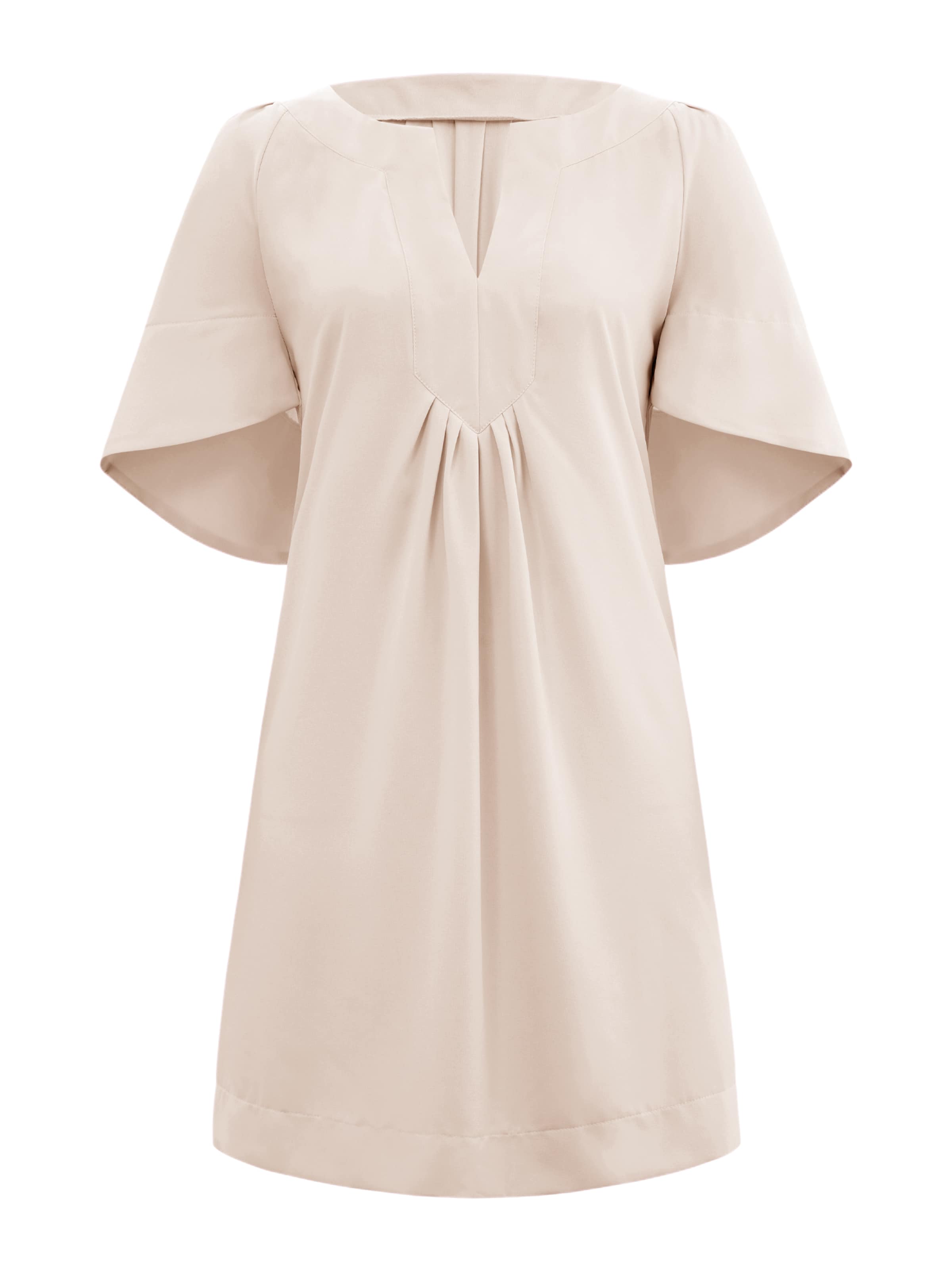 Rochie de la Imily Bela pe bej: față