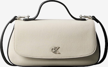 Sac à bandoulière Calvin Klein en blanc : devant