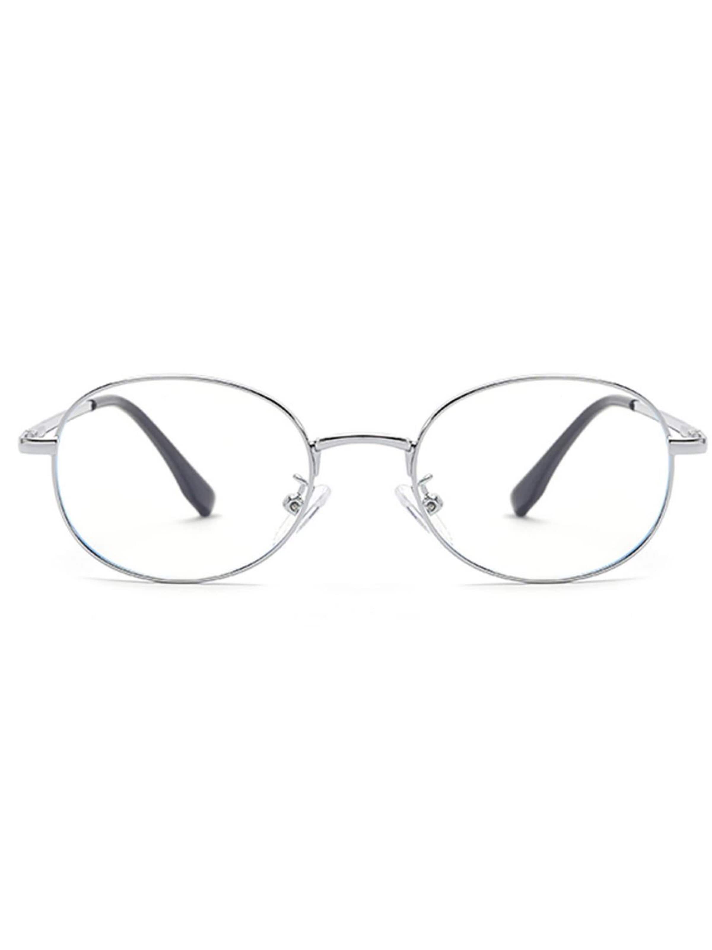 VEYREY - Gafas 'Lennon' en plata: frente