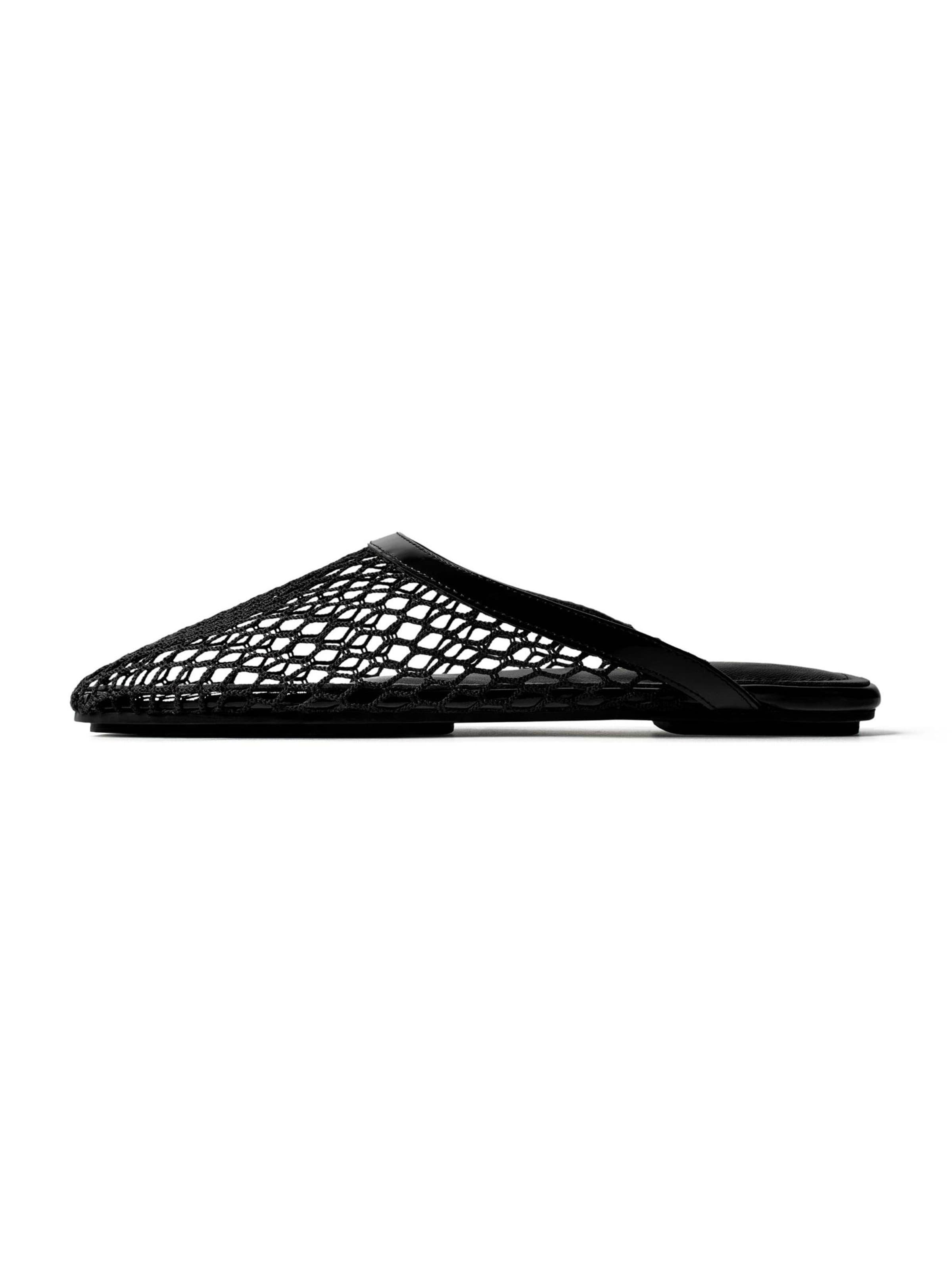 L37 HANDMADE SHOES Slipper 'SANTORINI STEPS' i sort: forside