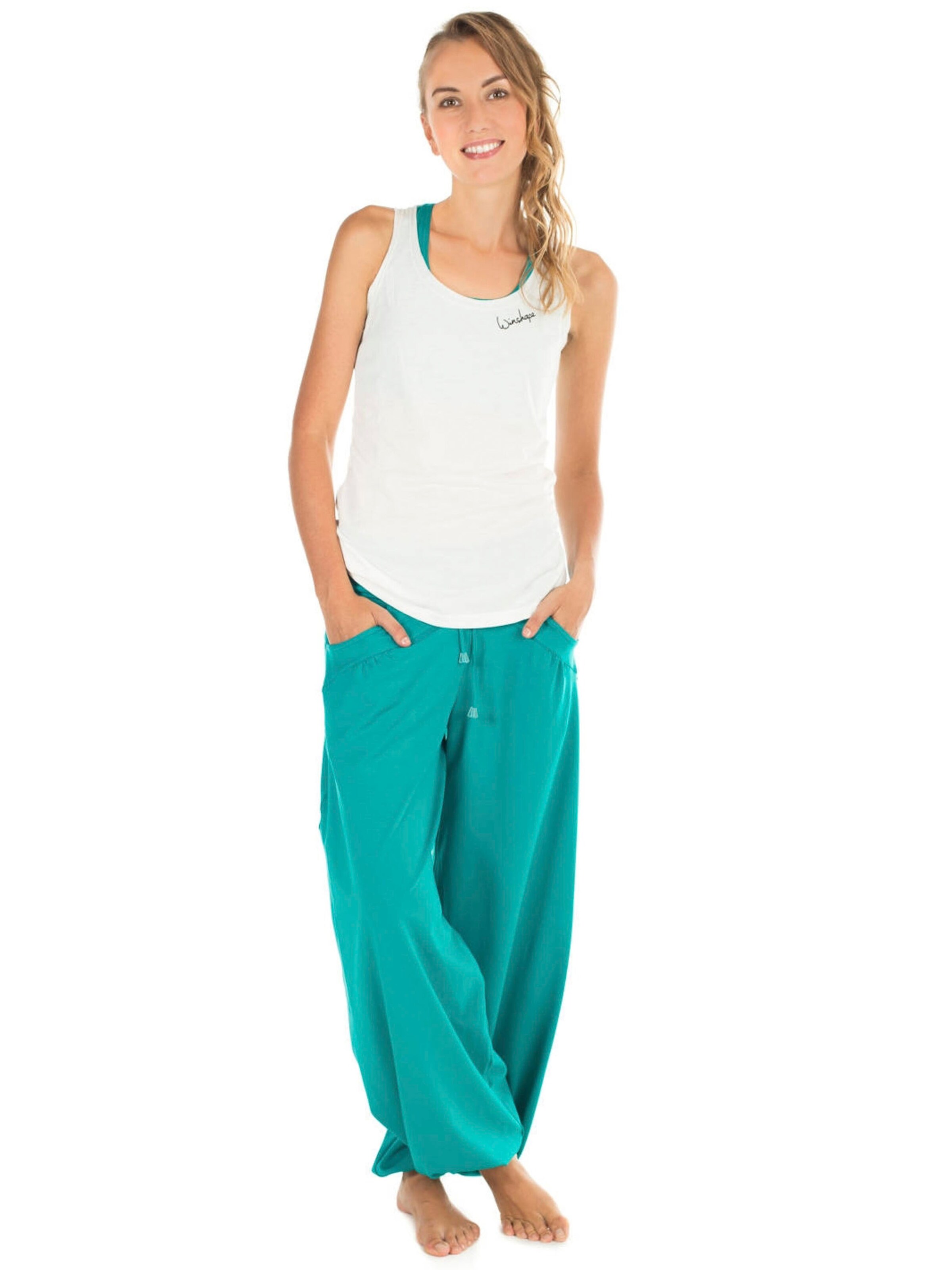 Loosefit Pantalon de sport 'WTE3' Winshape en vert