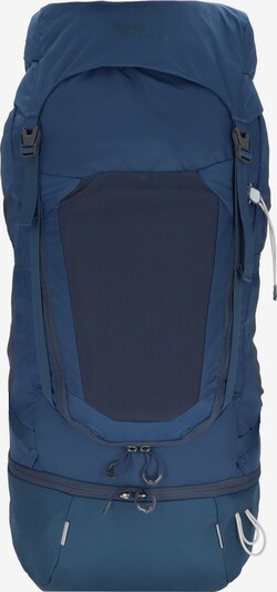 JACK WOLFSKIN Sac à dos de sport 'Highland Trail 55' en bleu foncé, Vue avec produit