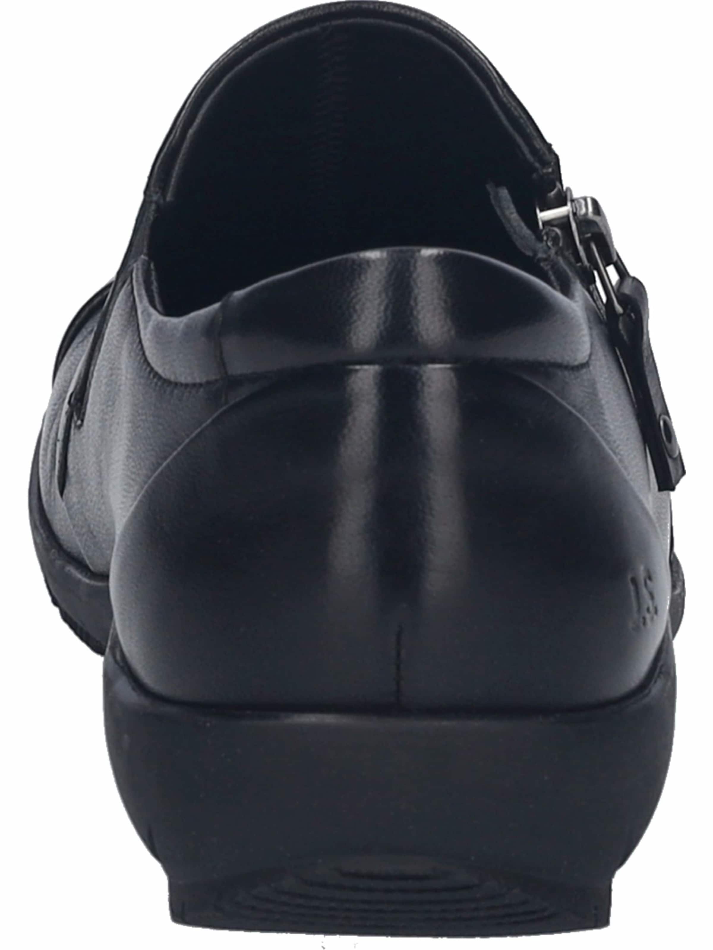 JOSEF SEIBEL Moccasin in Black