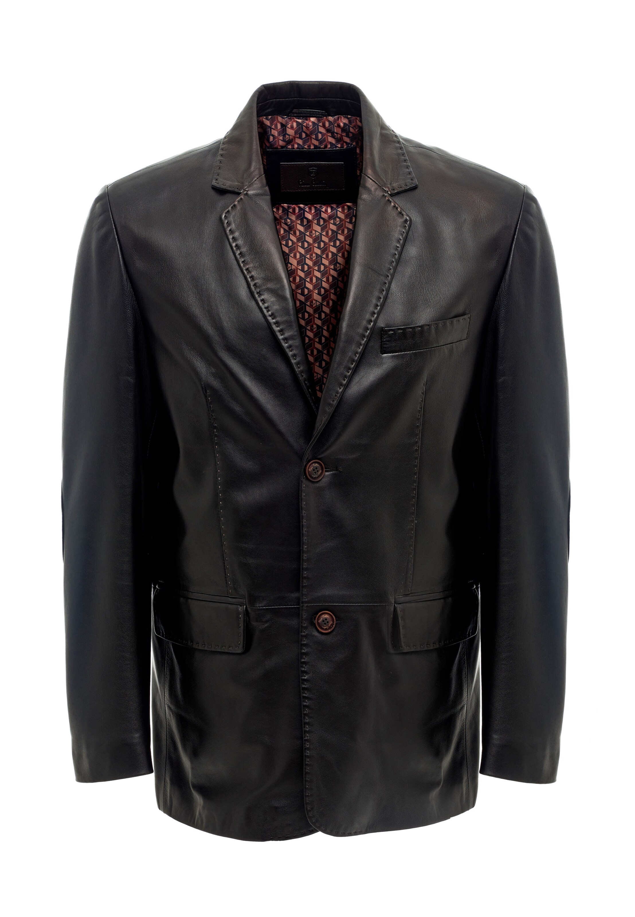 PIERRE CARDIN Jacke in Braun: Vorderseite