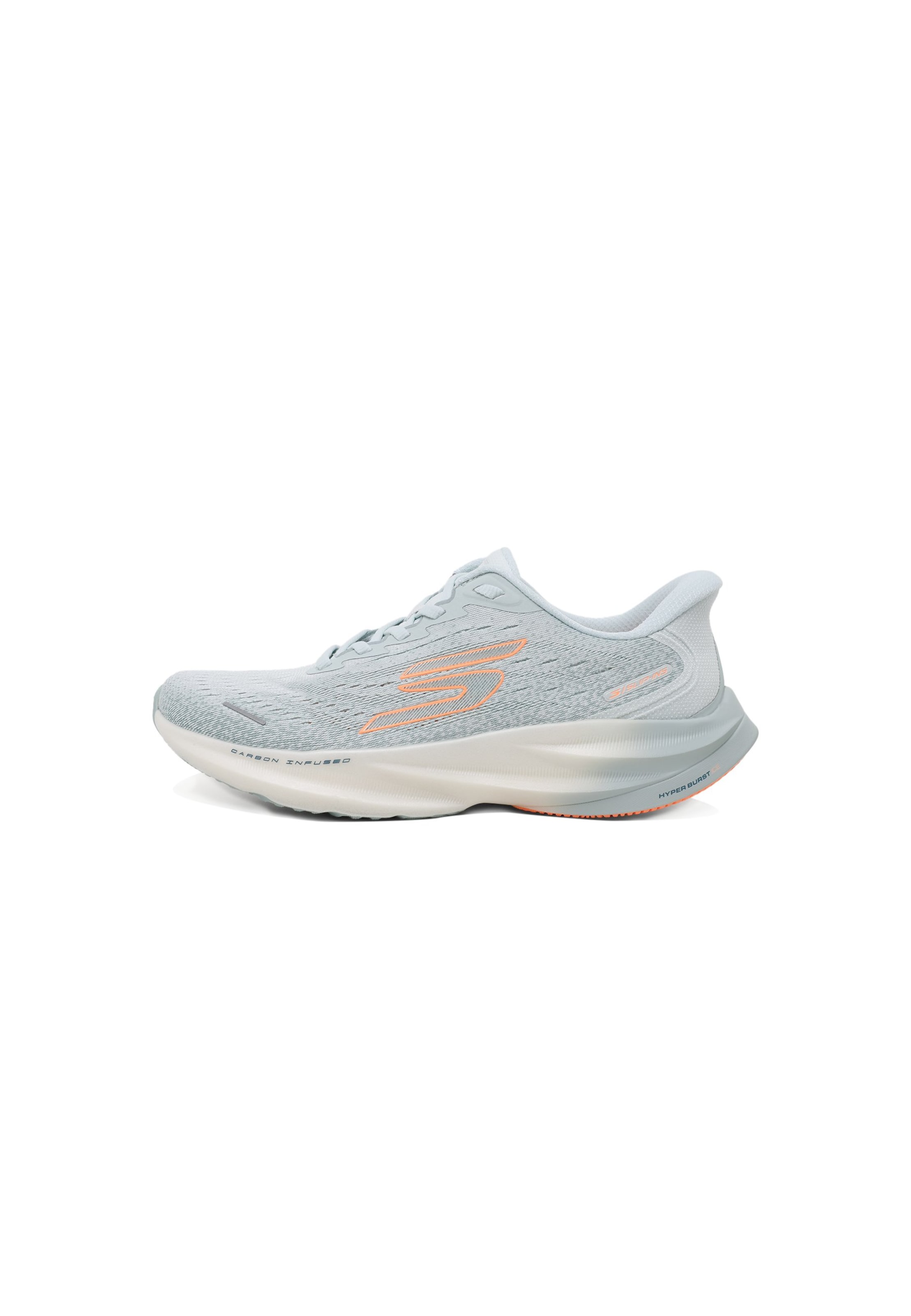 SKECHERS Обувь для бега 'AERO SPARK' в размере 36 в Пастельно-синий / Светло-оранжевый, Обзор товара