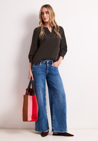 STREET ONE Bluse i brun