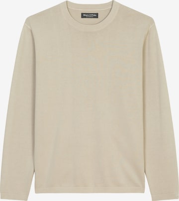 Pull-over Marc O'Polo en beige : devant