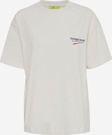 T-Shirt The Jogg Concept en blanc : devant