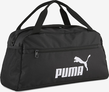 PUMA Sports bag 'Phase' in Black: front
