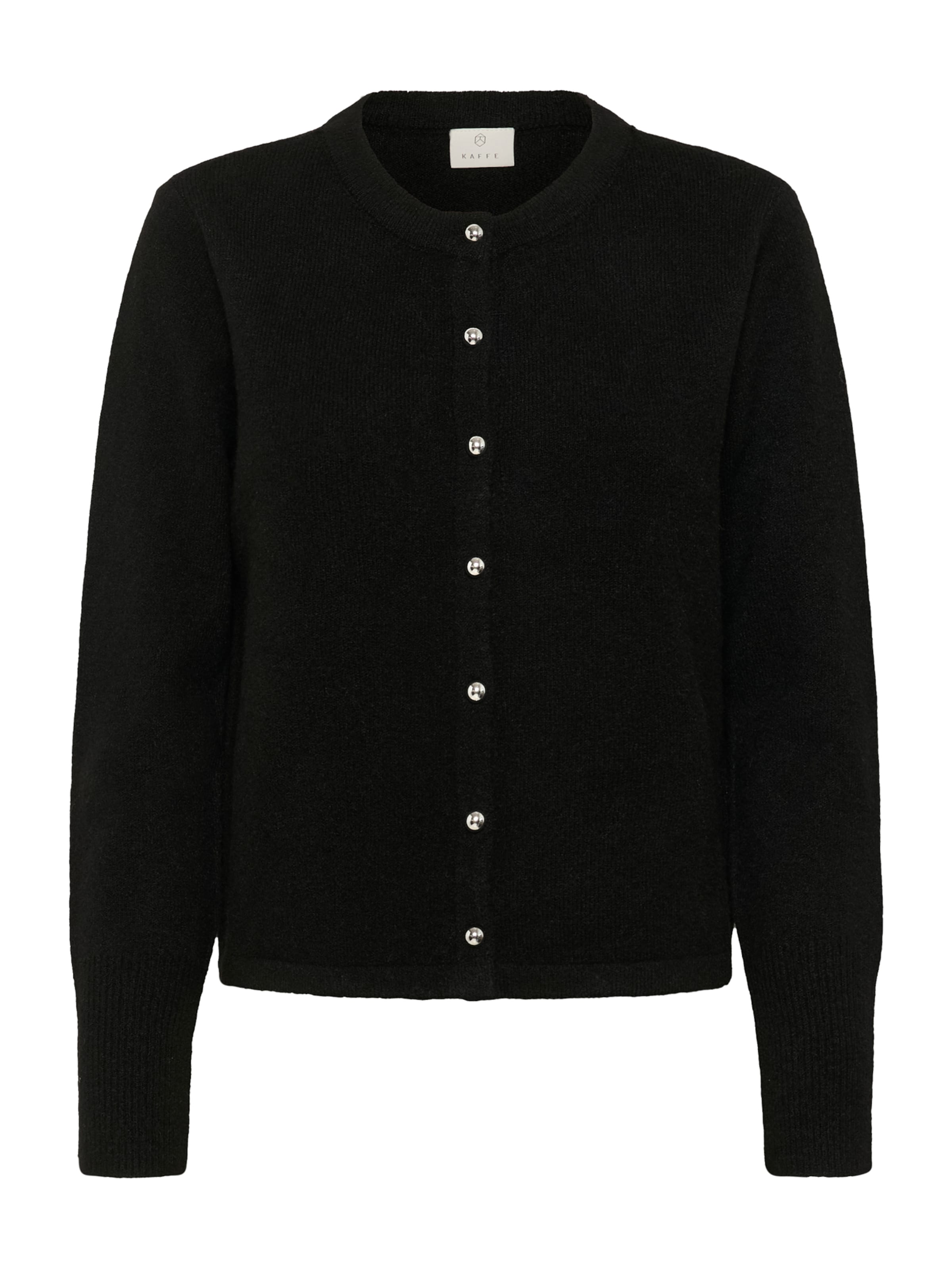 Kaffe Neuletakki &#x27;KANiel&#x27; värissä musta: etupuoli