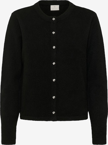 Cardigan 'KANiel' Kaffe en noir : devant