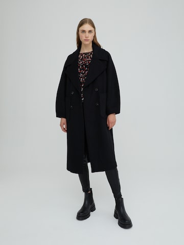 Manteau mi-saison 'Daria' EDITED en noir