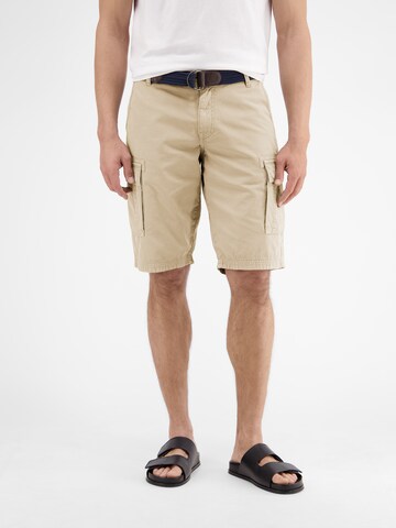 LERROS Regular Trousers in Beige: front