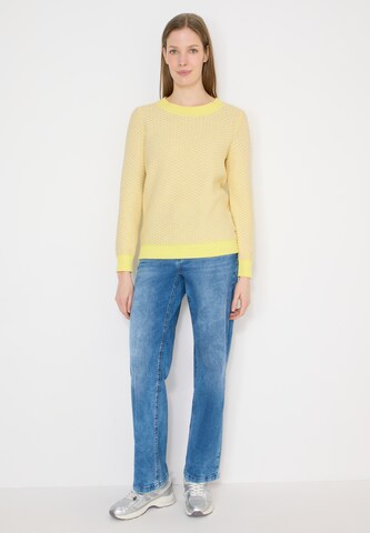 CECIL Pullover in Gelb