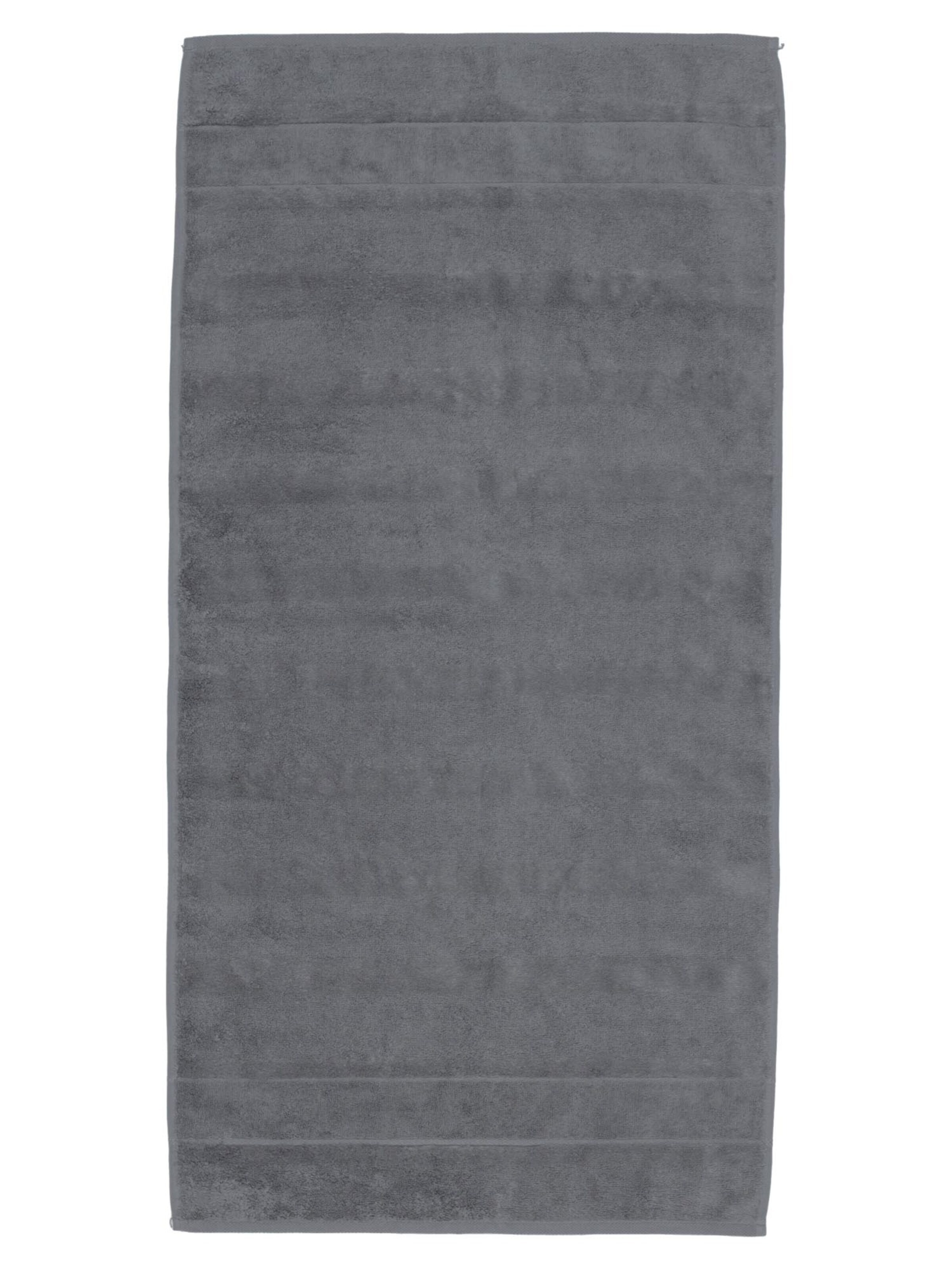 Cawö Towel 'Noblesse' in Grey