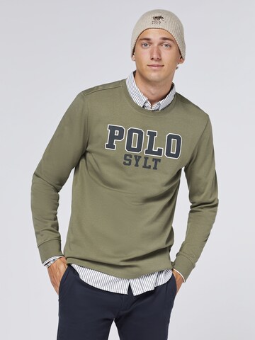 Polo Sylt Shirt in Green: front
