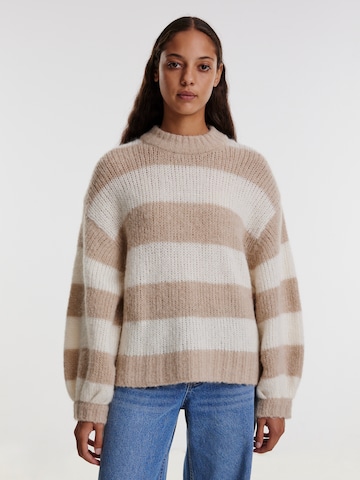 EDITED Pullover 'Nurit' i beige: forside