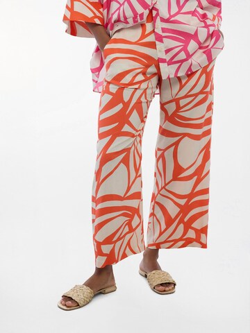 Lola Casademunt Široký strih Nohavice - Oranžová: predná strana