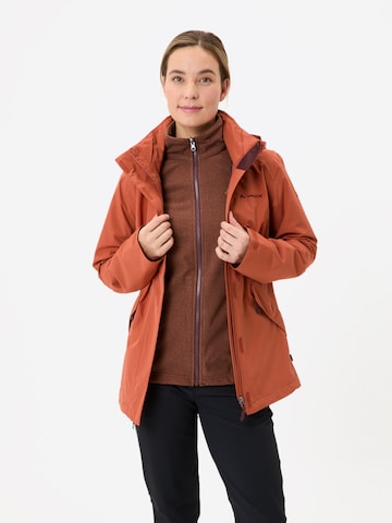 VAUDE Outdoor jacket 'Rosemoor II' in Brown