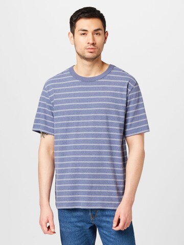 Kings Of Indigo T-Shirt 'SARGON' in Blau: Vorderseite